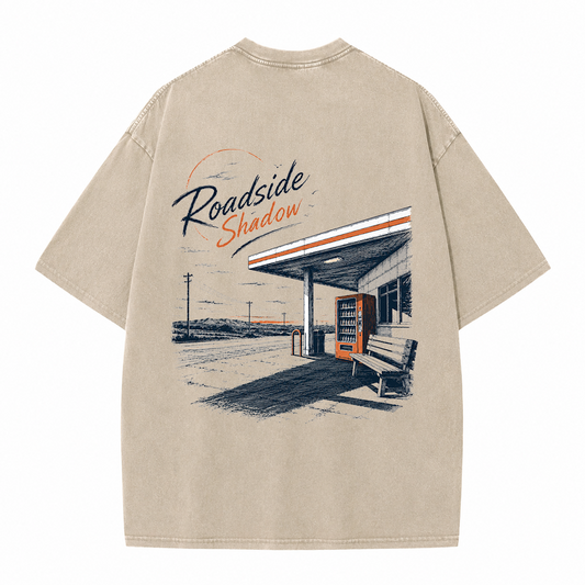 Roadside Shadow Vintage Washed T-Shirt
