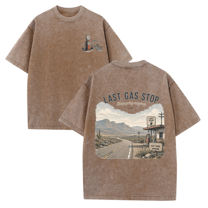 Beyond the Last Stop Vintage Washed T-Shirt