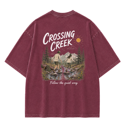 Quiet Creek Vintage Washed T-Shirt
