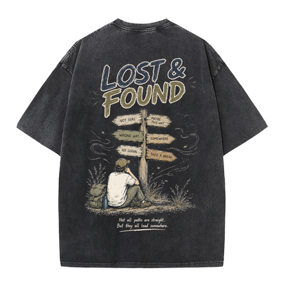 Finding Direction Vintage Washed T-Shirt